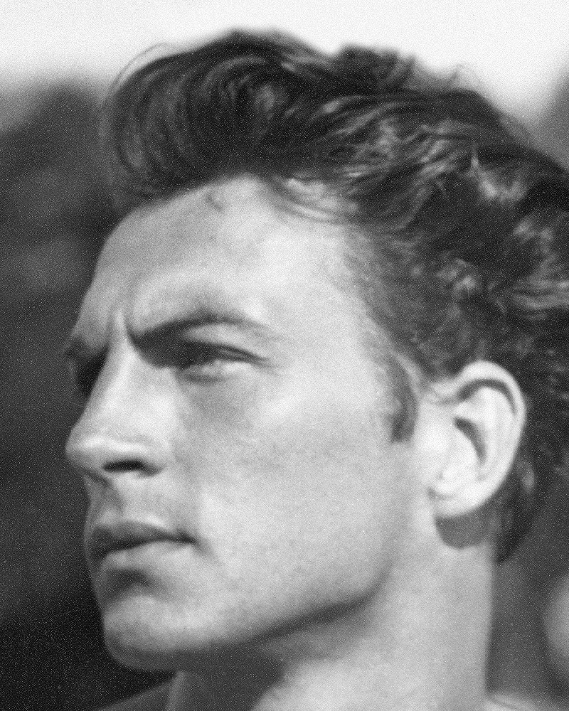a model's head