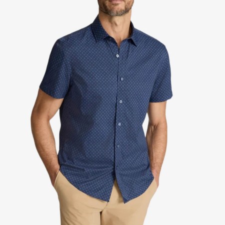 Untuckit Performance Short-Sleeve Vandelay Shirt