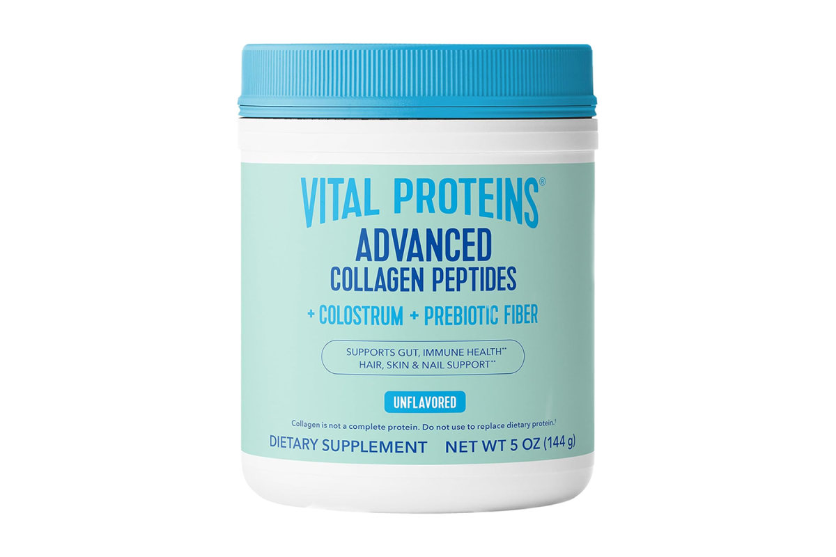 Vital Proteins Advanced Collagen + Colostrum + Prebiotic Fiber, 2.5g VERISOL Collagen Peptides