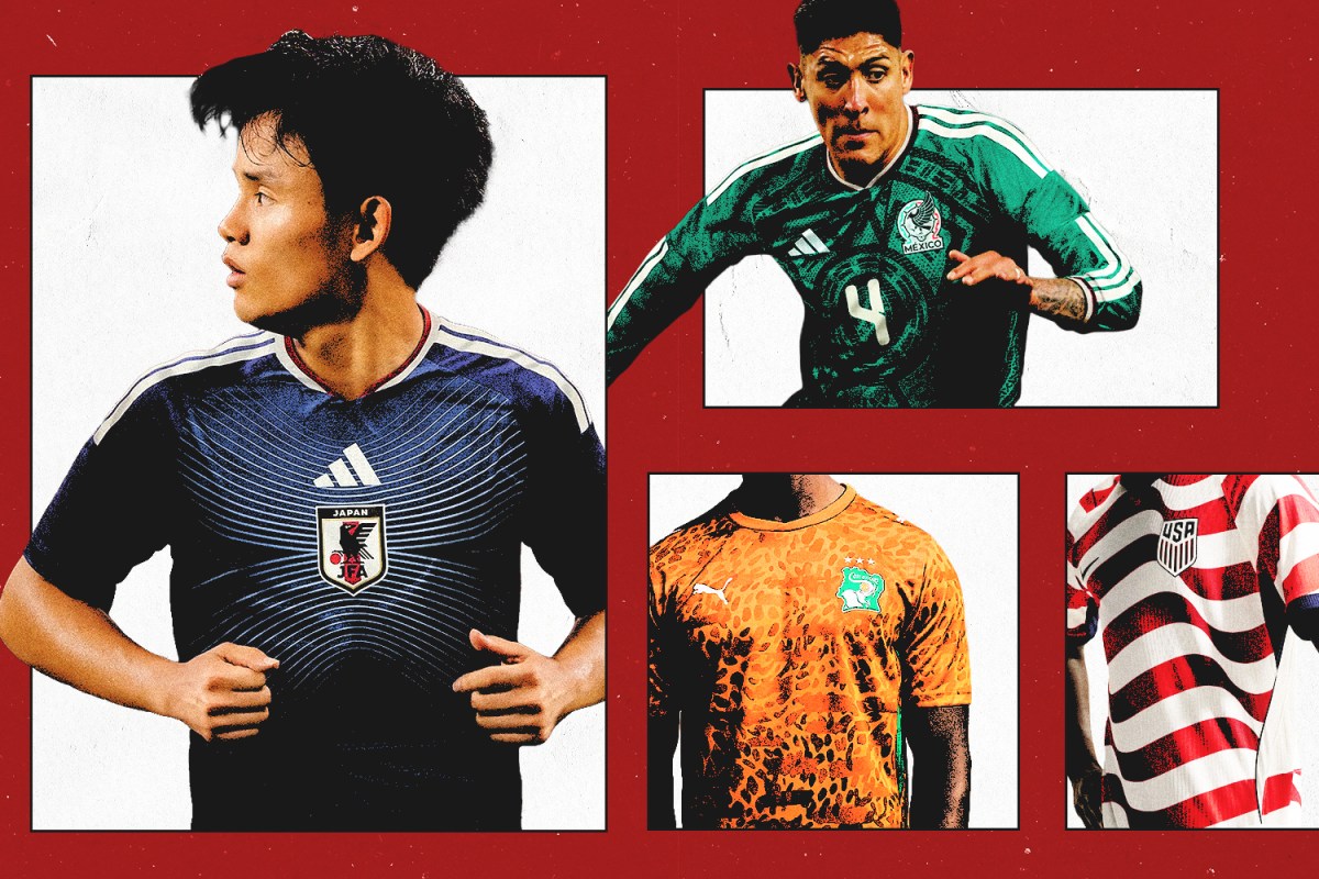 With nearly 100 home and away kits to choose from, which World Cup jersey reigns supreme?