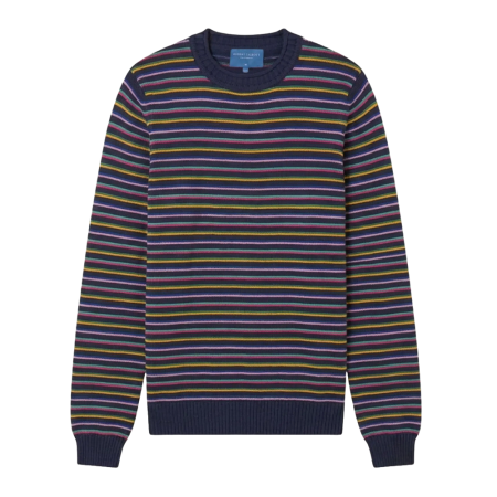 Robert Talbott — Hilton Multi Stripe Rollneck Sweater — 207 from 295 — 30% off