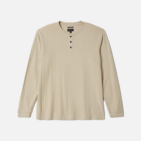 Brixton — Vintage Ribbed Henley — 46 from 65 — 29% off