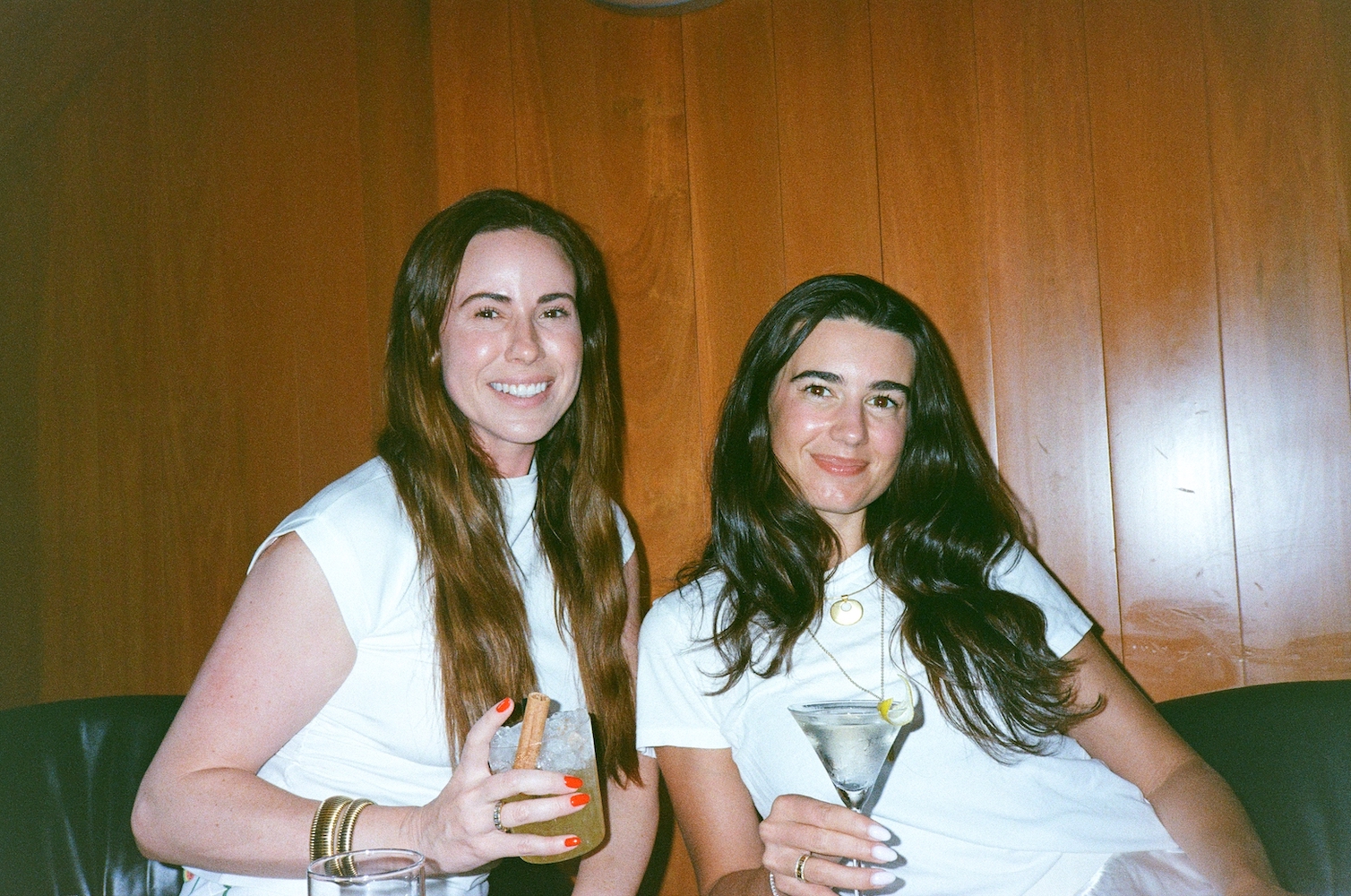 Anna Goldman and olivia Peniston of Holiday vodka
