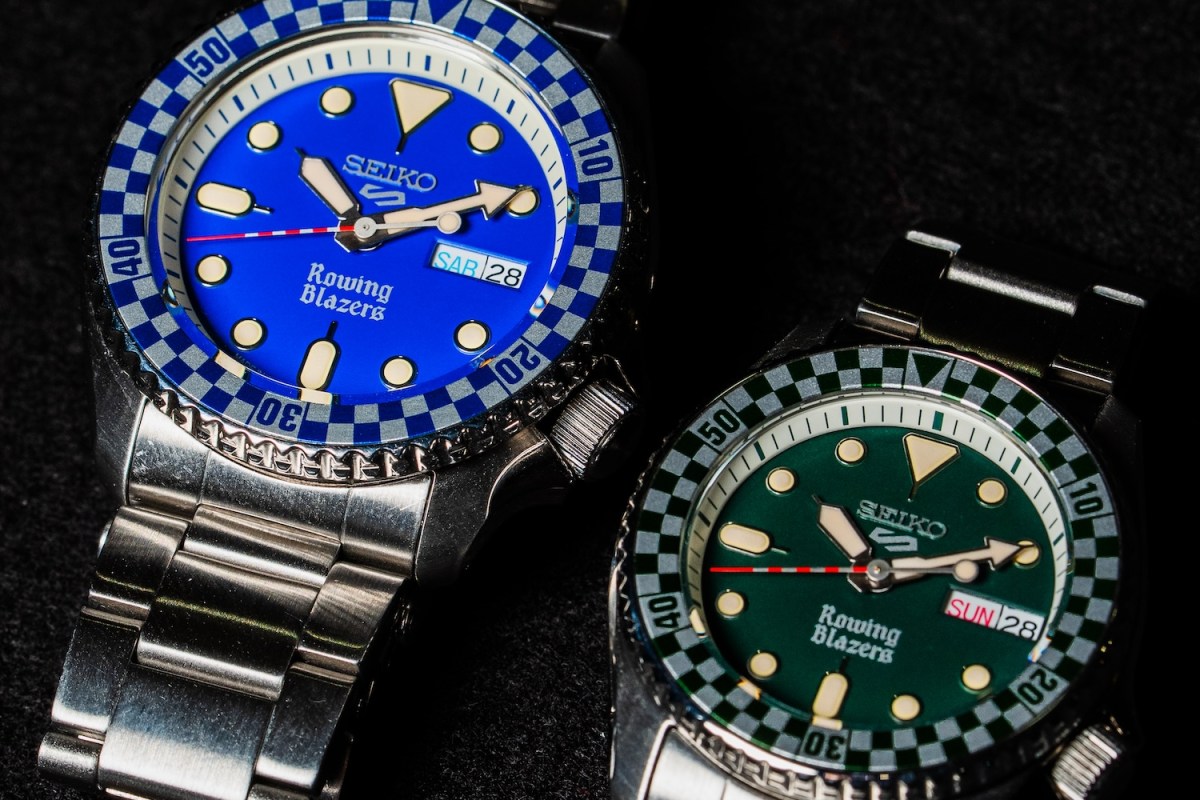 Rowing Blazers teamed up with vintage watch expert Eric Wind to craft two killer divers