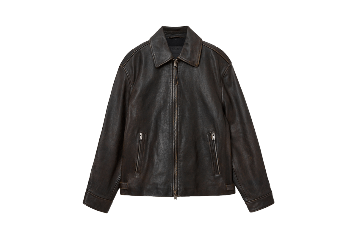 AllSaints Garrison Leather Jacket