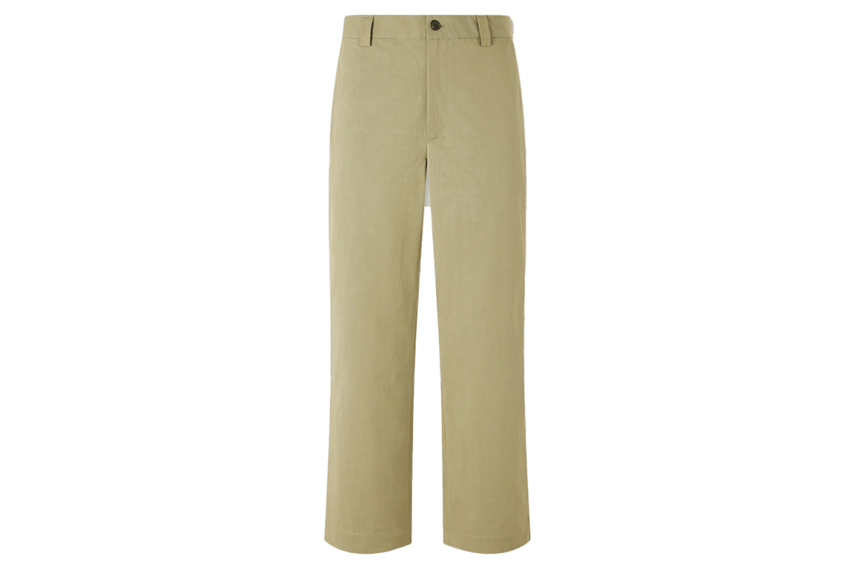 Aaron Levine Straight-Leg Cotton Trousers