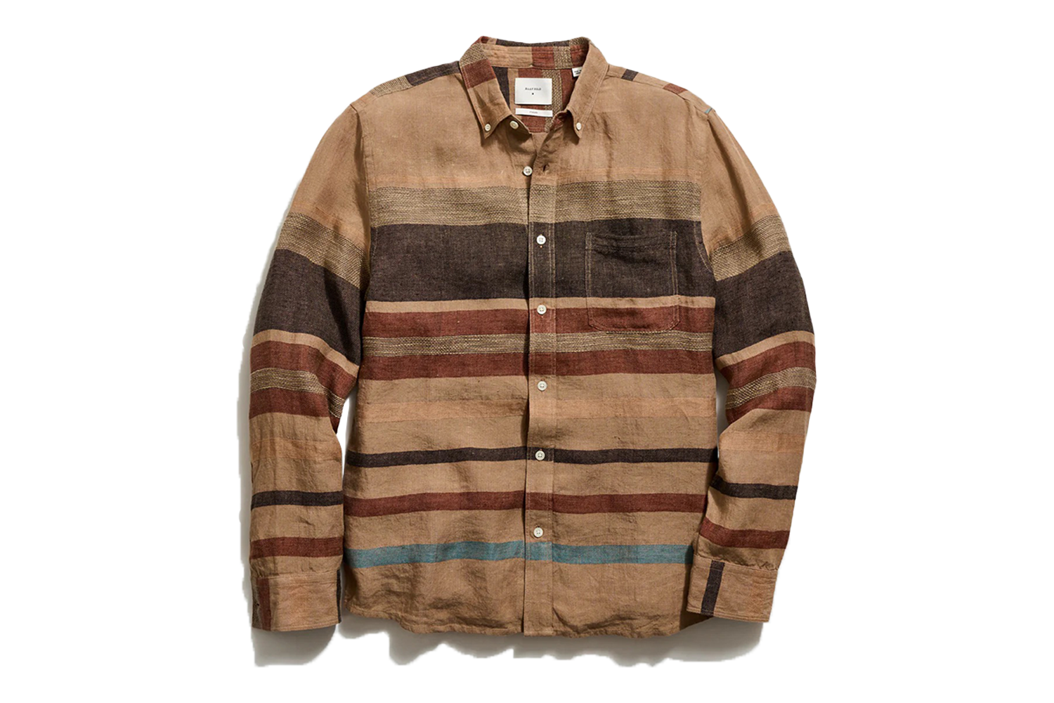 Billy Reid Archive Stripe Weave Tuscumbia Shirt Button Down