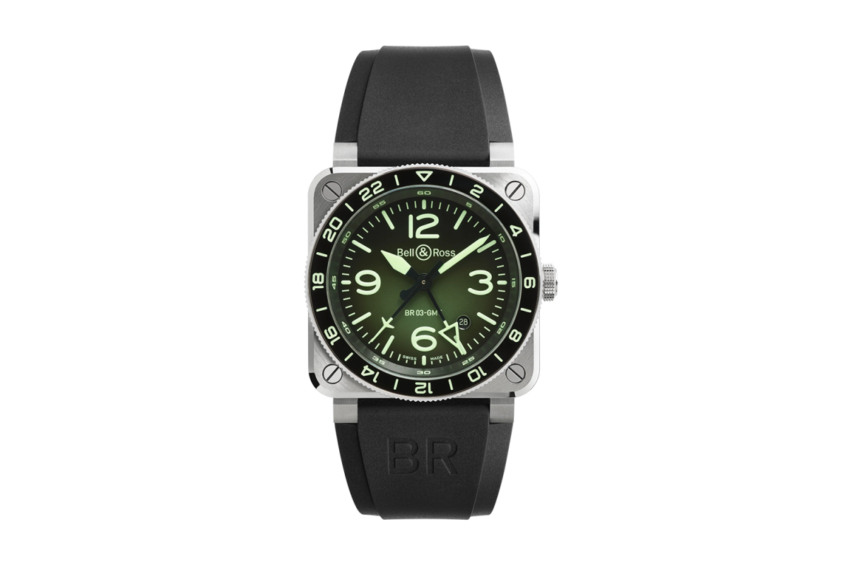 Bell & Ross BR-03 GMT Green Lum
