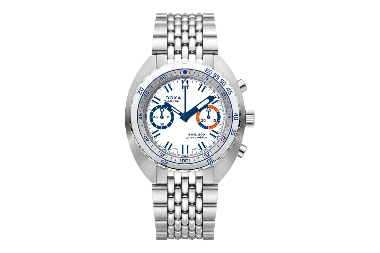 Doxa Sub 200 T.Graph II "Great White" Topper Edition