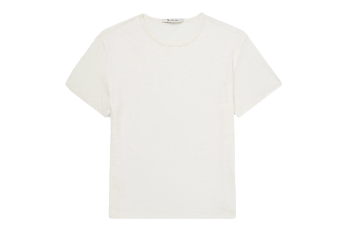God’s True Cashmere Signature Linen T-Shirt