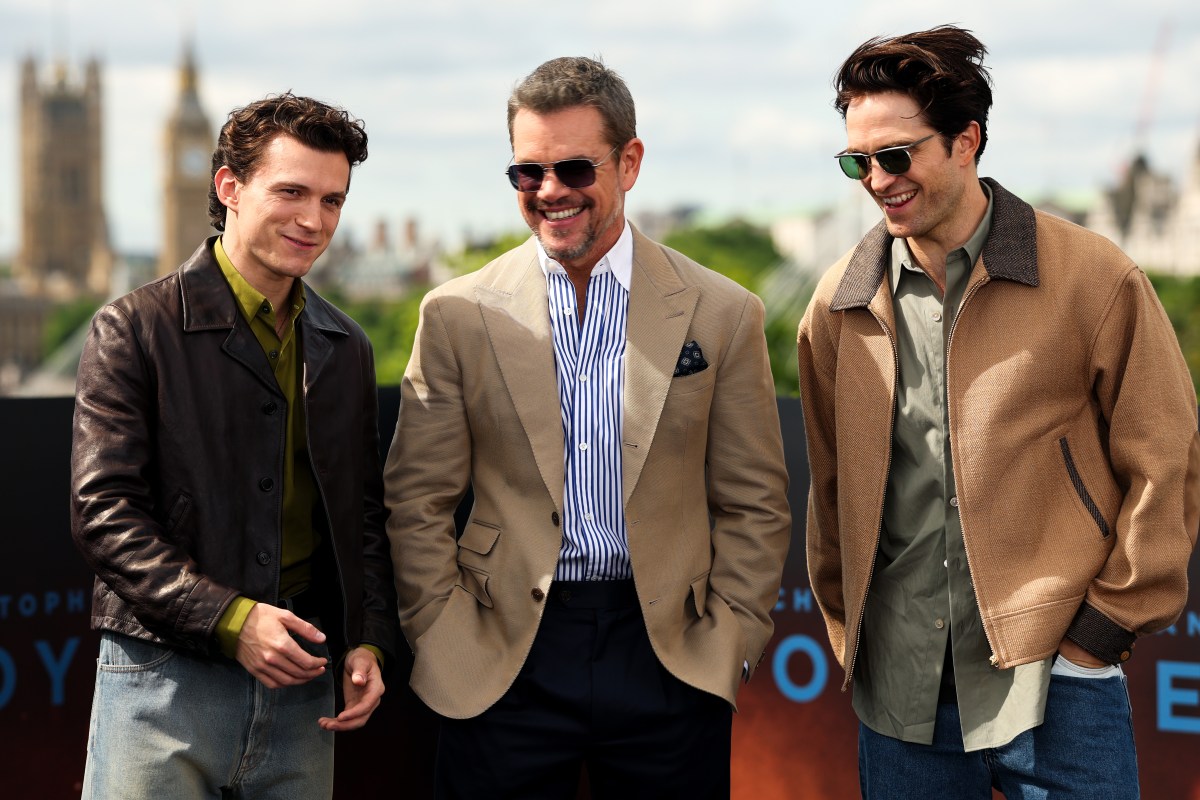Tom Holland, Matt Damon and Robert Pattinson battled for sartorial supremacy at the London premiere