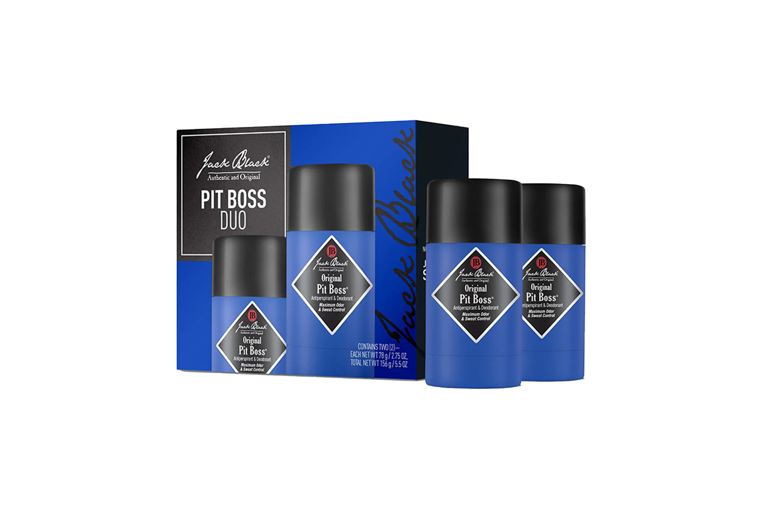 Jack Black Pit Boss Antiperspirant & Deodorant Duo