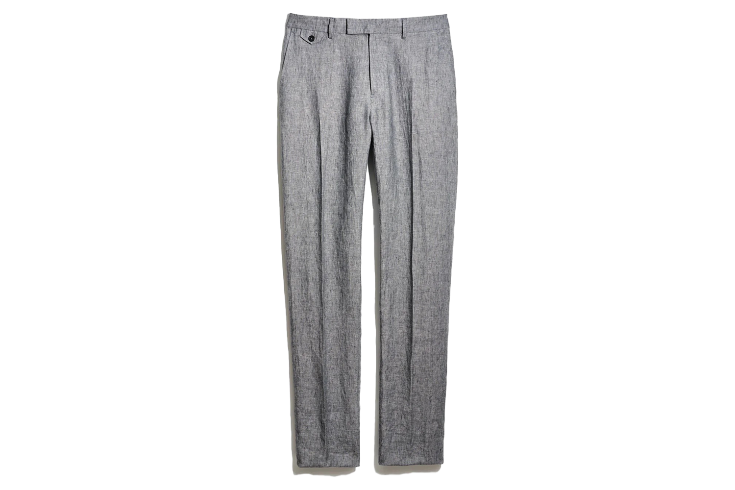 Billy Reid Linen Flat Front Trouser