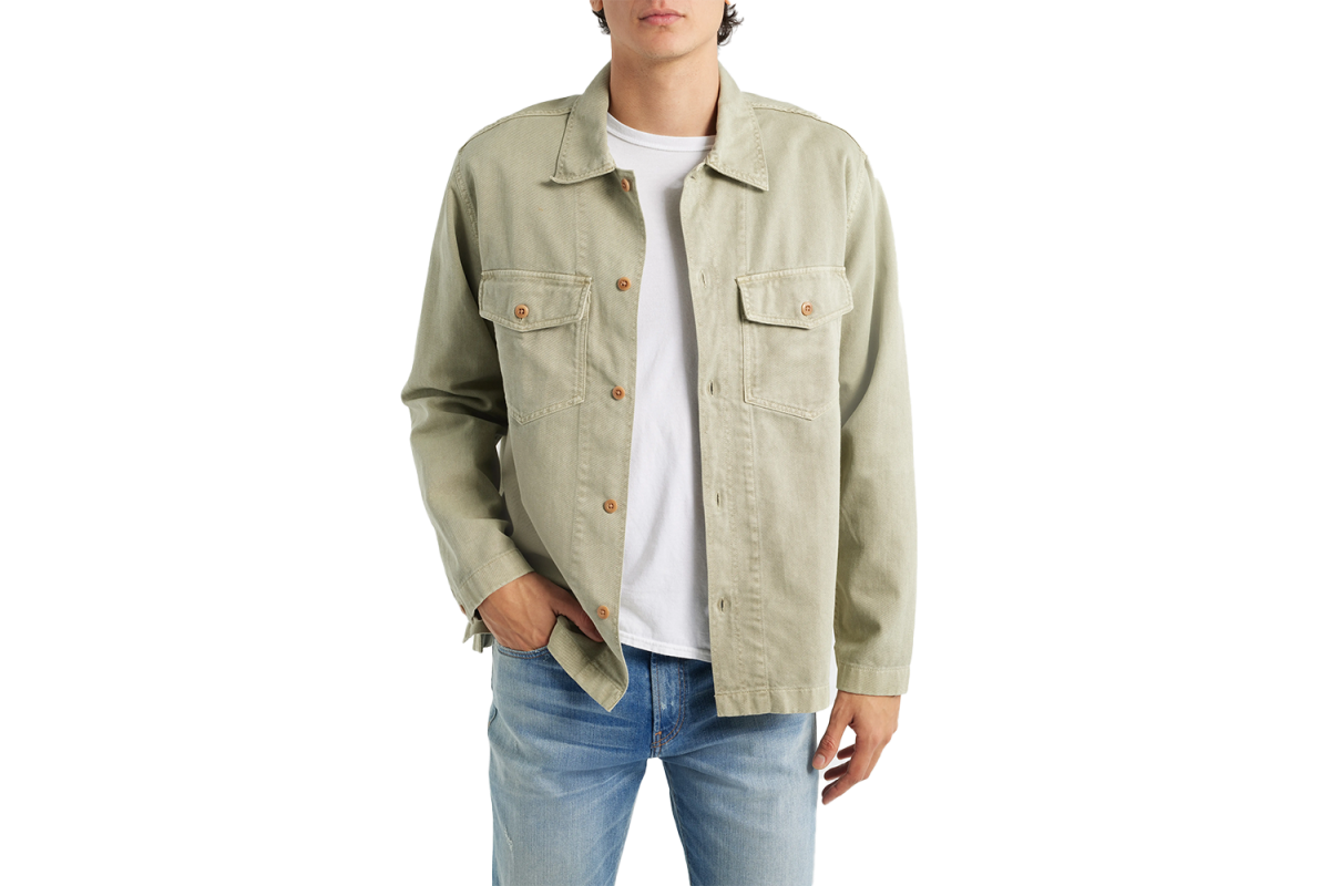 Madewell Cotton Twill Shirt Jacket