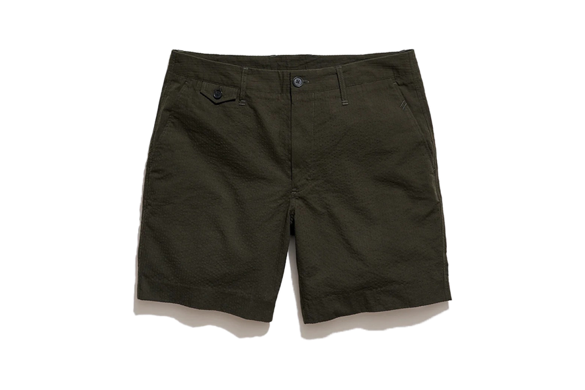 Billy Reid Seersucker Moore Short