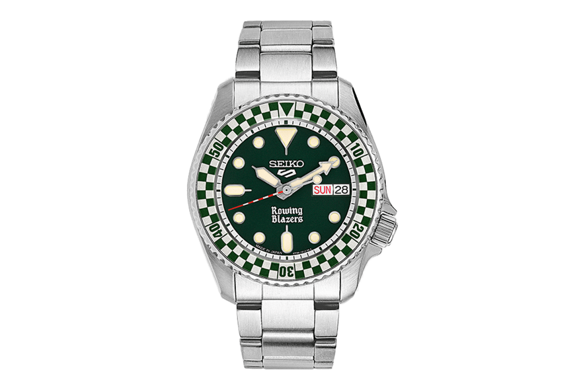 Rowing Blazers x Wind Vintage x Seiko 5 Sports Rally Driver 38mm