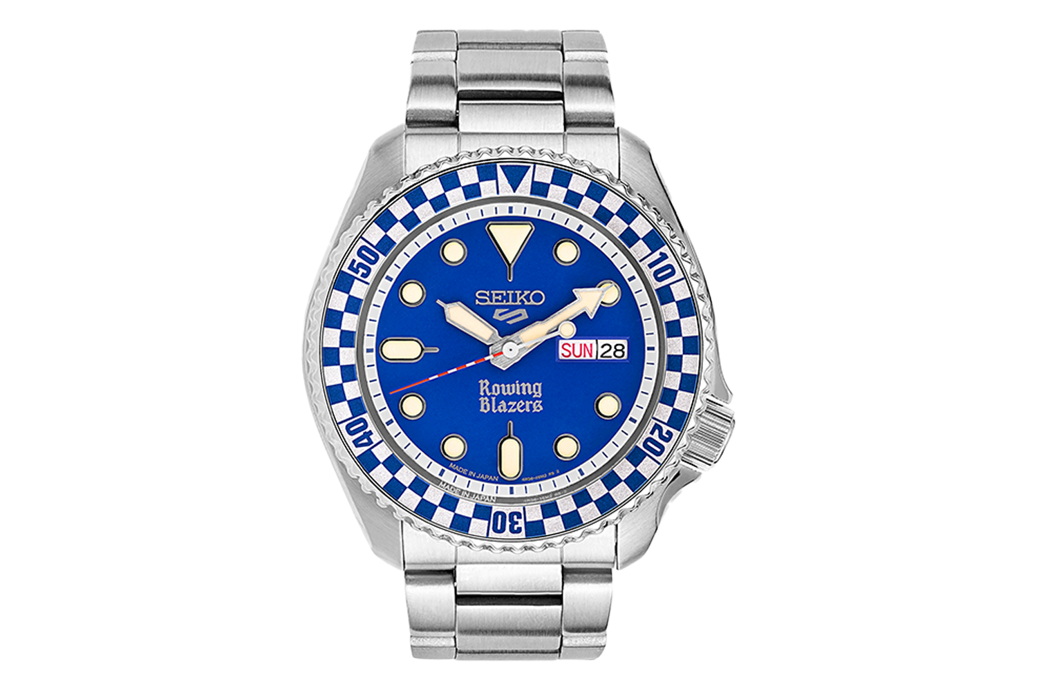 Rowing Blazers x Wind Vintage x Seiko 5 Sports Rally Driver 42mm