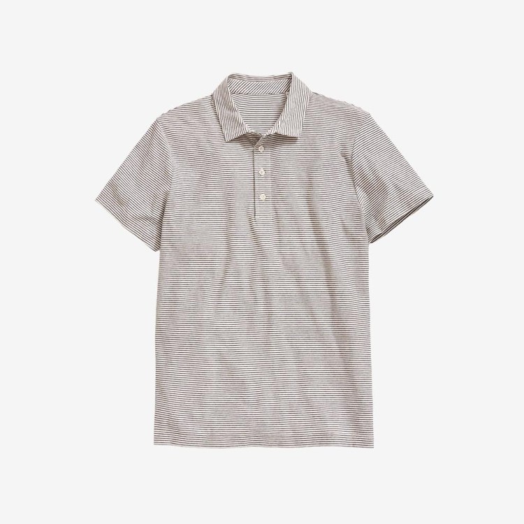 Billy Reid Stripe Pensacola Polo