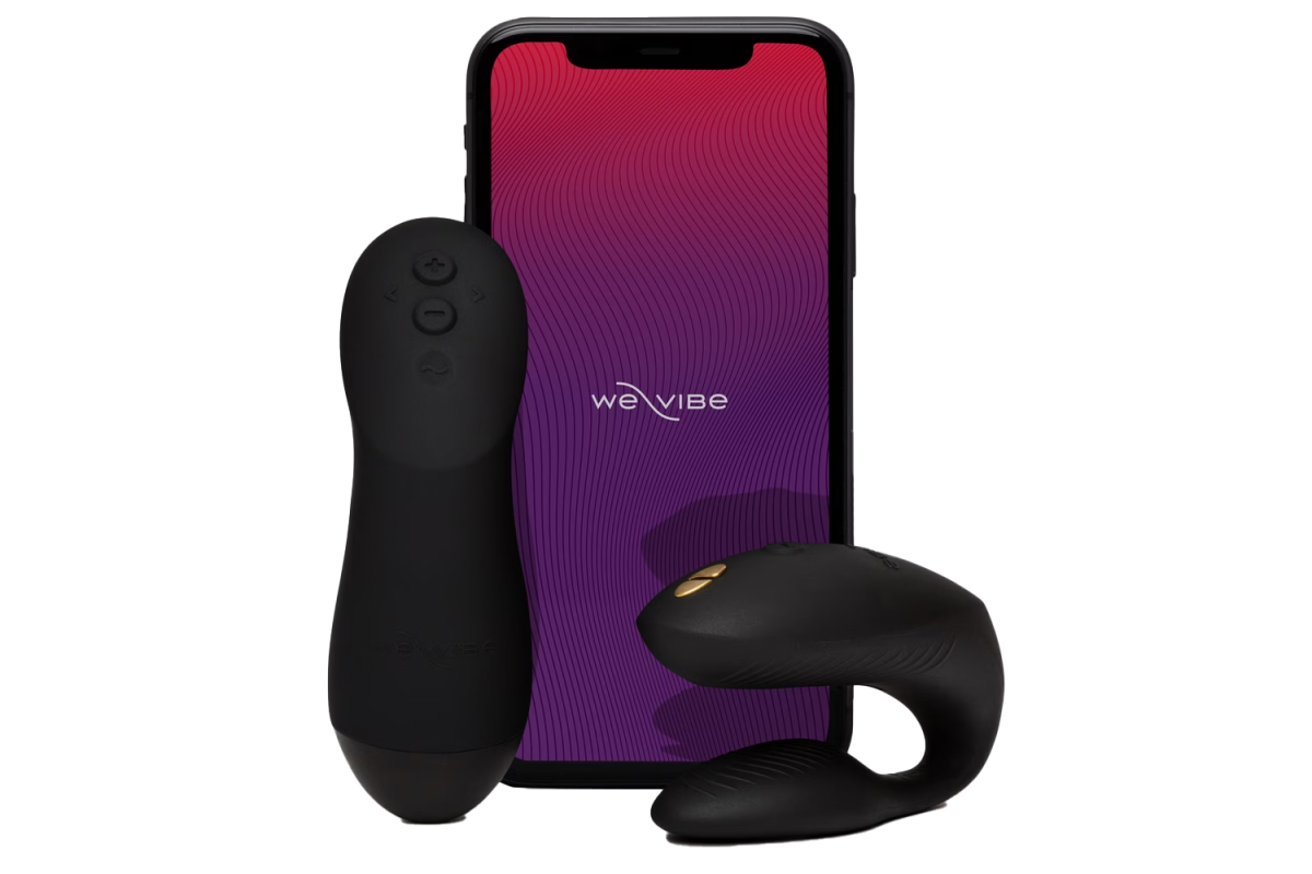 We-Vibe Chorus Pro Satin Black App and Remote Controlled Couple’s Vibrator