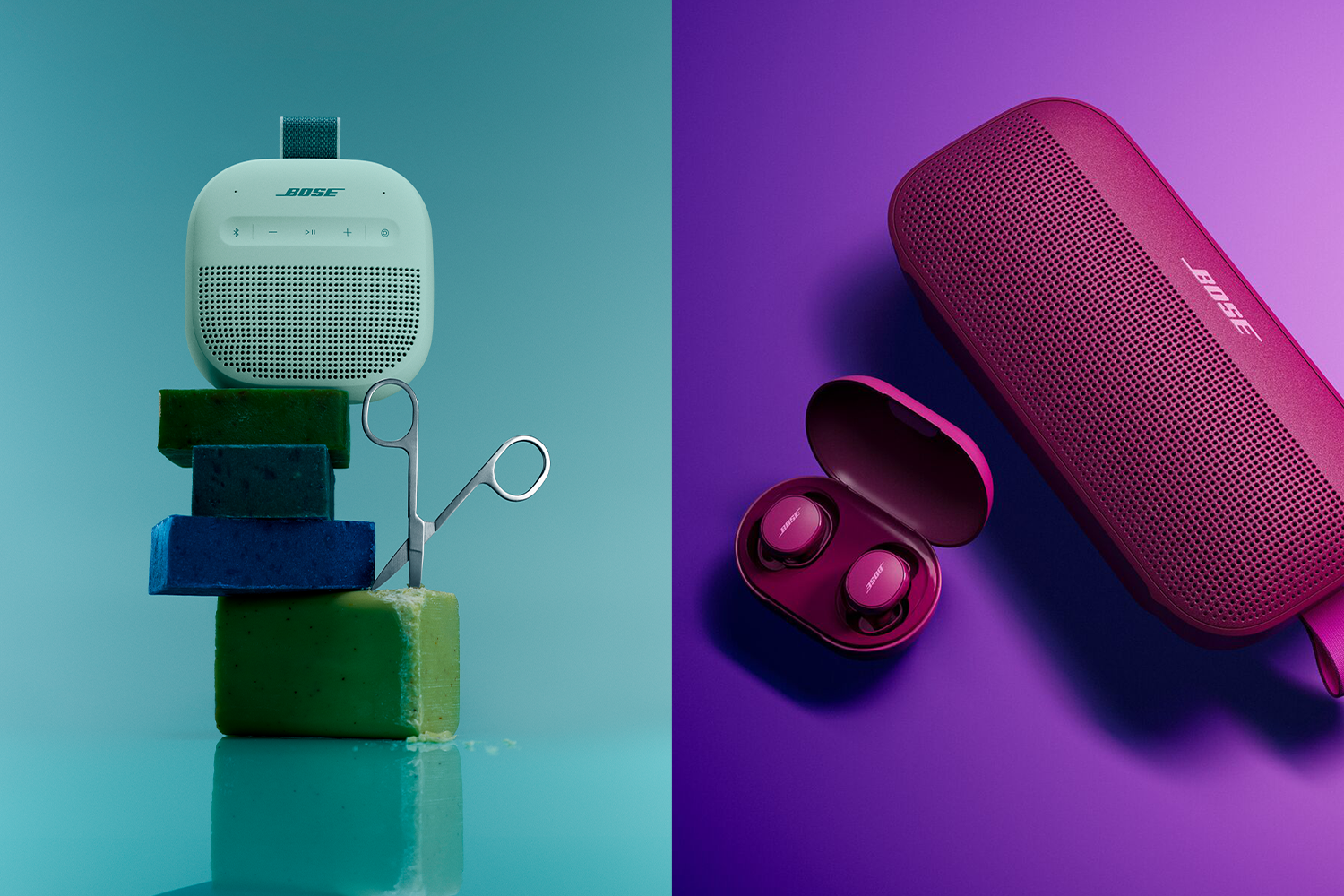 Bose Mint & Mauve 
