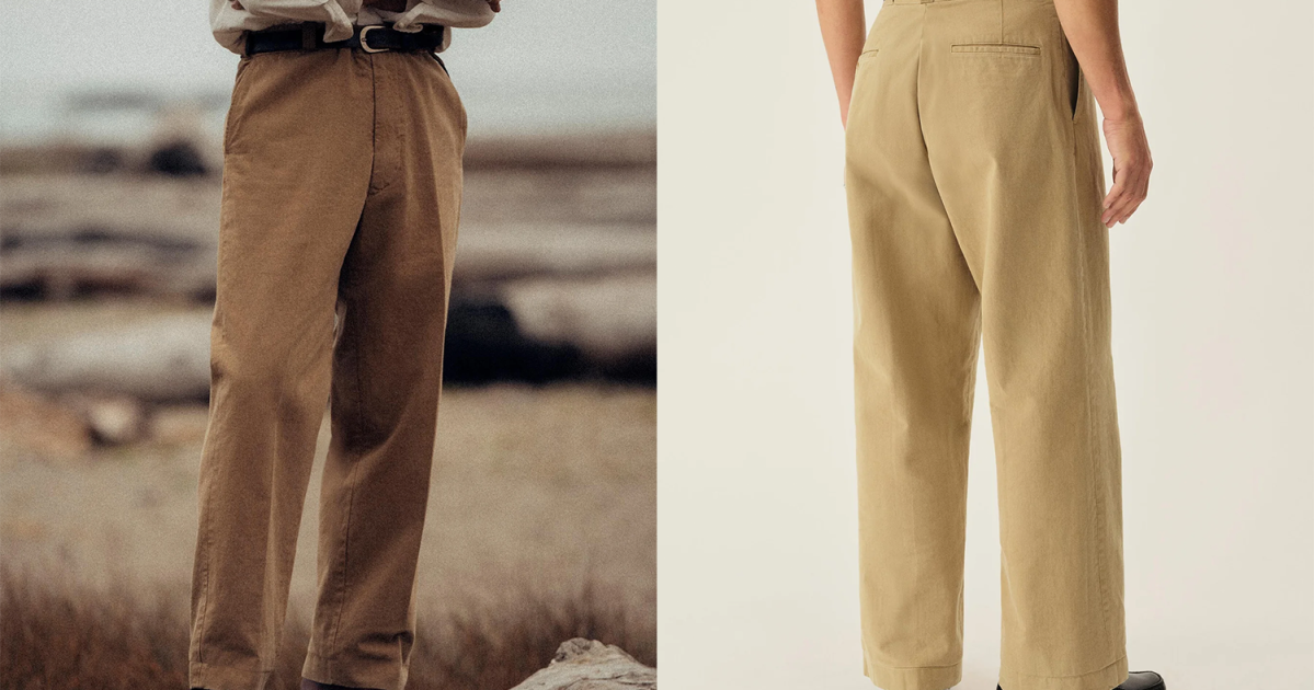 Buck Mason Big Chinos