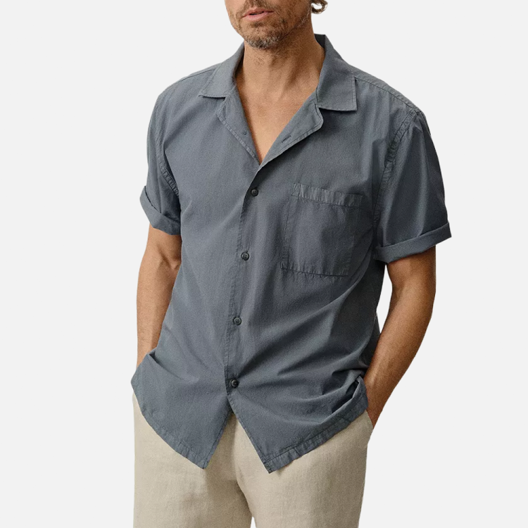 Alex Crane — Air Cotton Camp Shirt — 104 from 148 — 30% off