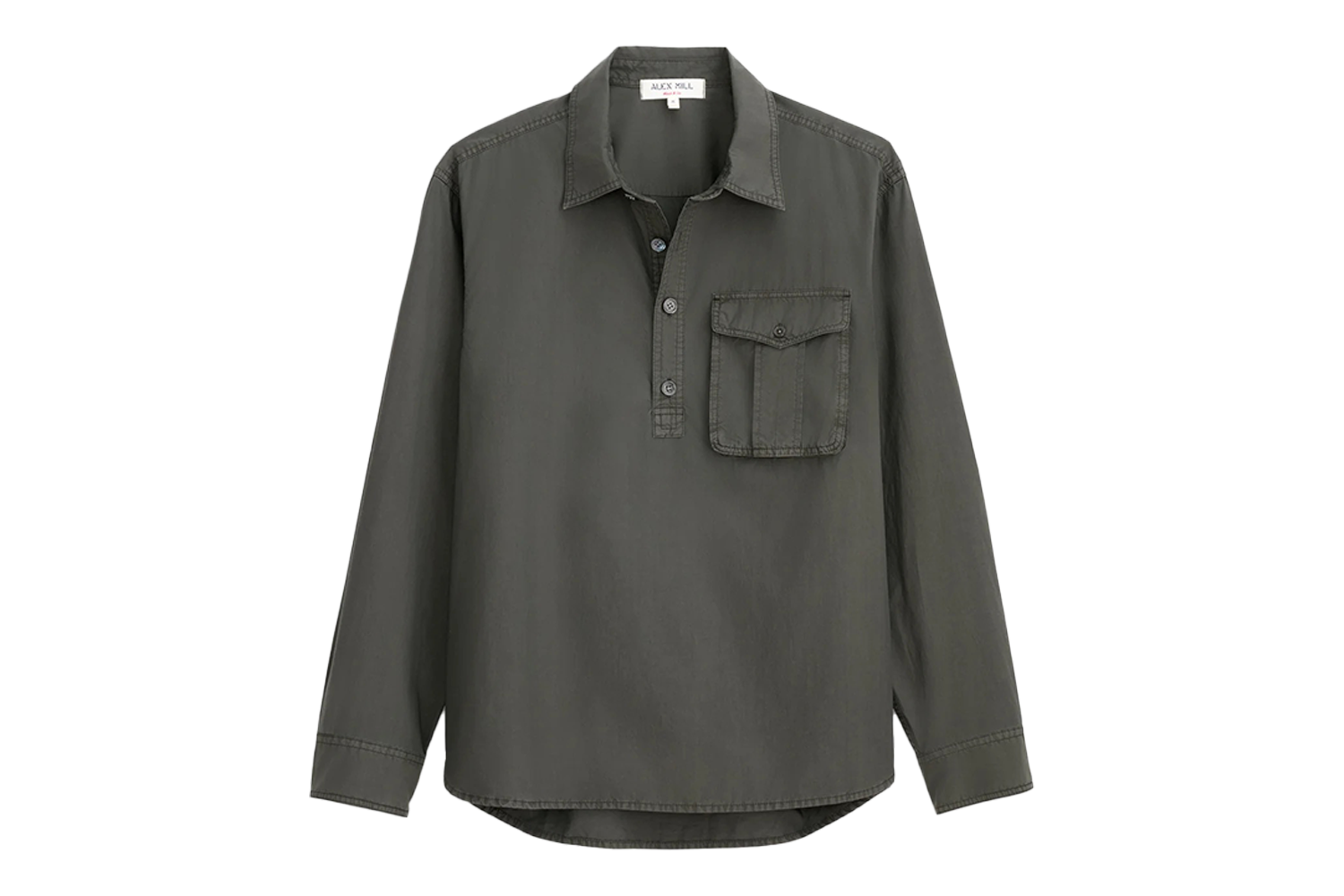 Alex Mill Clint Cotton Poplin Popover