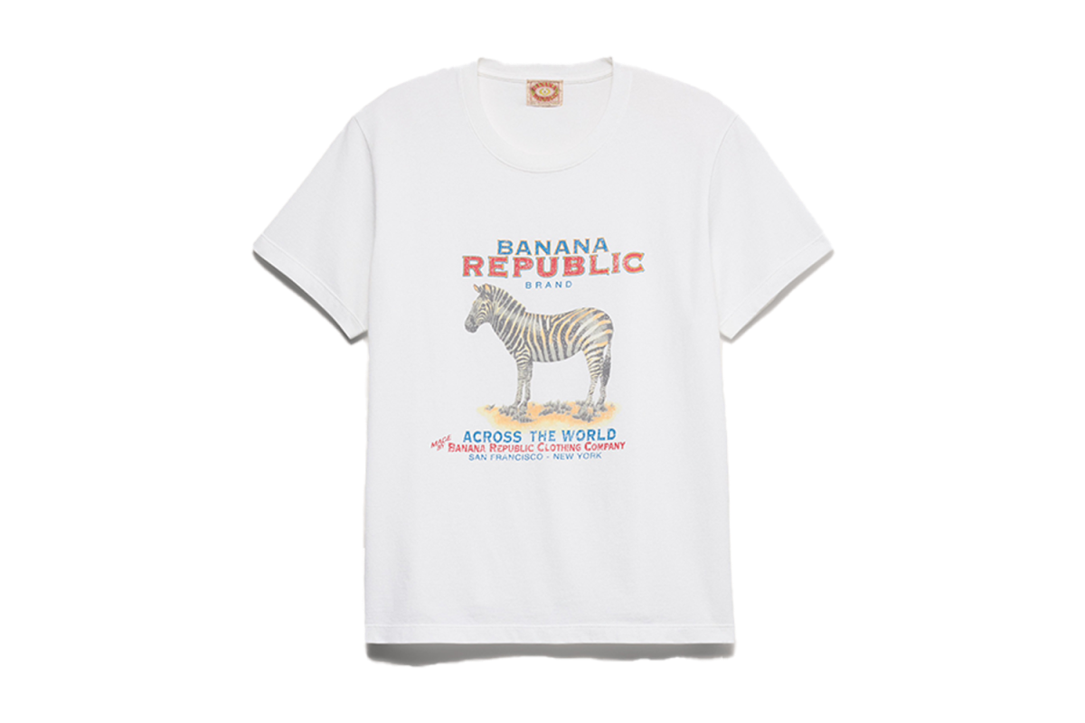 Banana Republic Archive Reissue Cotton Graphic T-Shirt