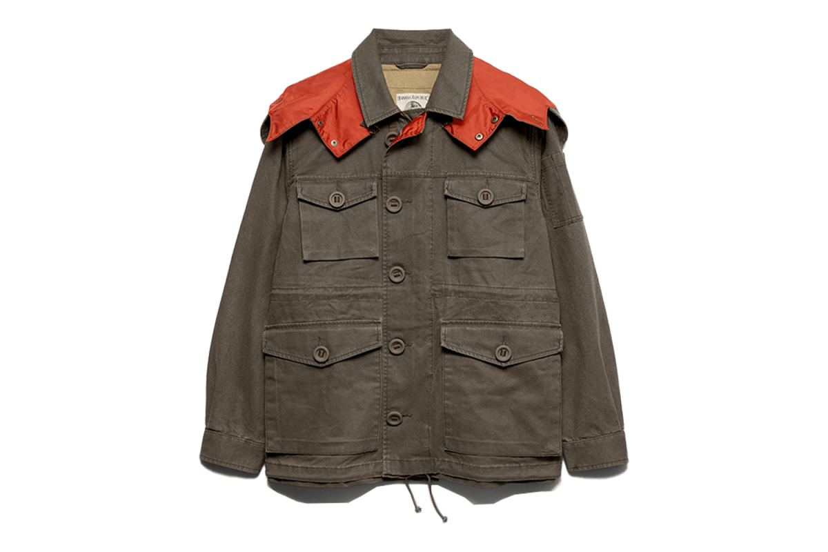 Banana Republic Archive Reissue Hooded Utility Jacket