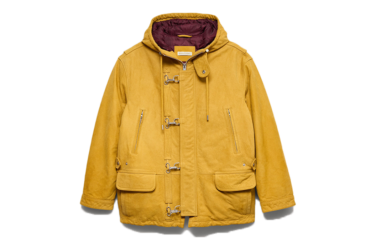 Banana Republic Archive Reissue Nubuck Leather Fireman’s Jacket