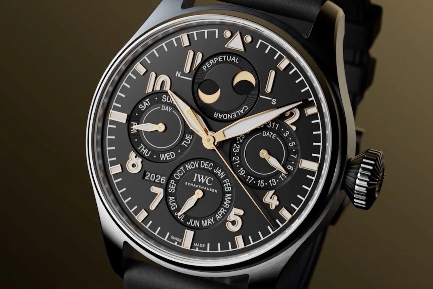 IWC Big Pilot’s Watch Perpetual Calendar ProSet 140 Years Mercedes-Benz