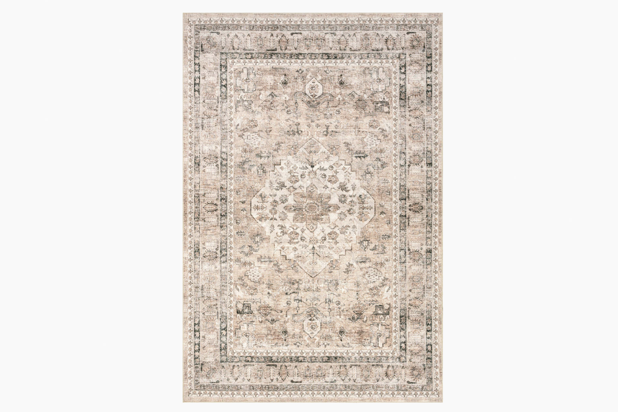 Keyara Spill Proof Washable Rug