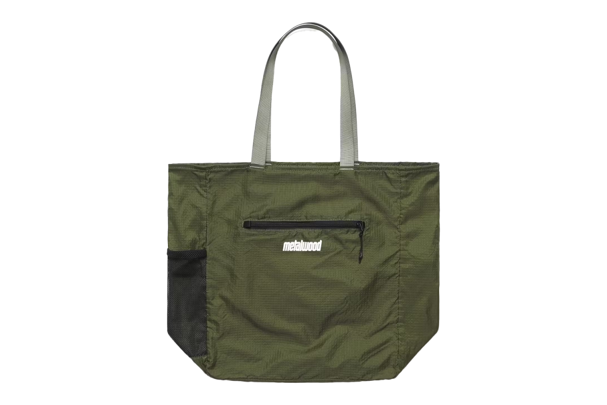 Metalwood Packable Tote