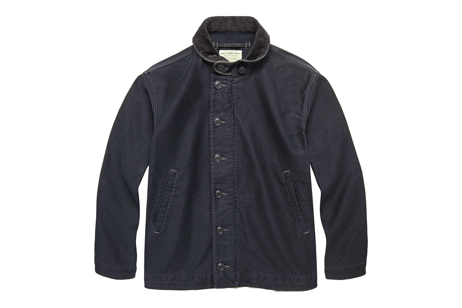 RRL Corduroy-Collar Cotton Deck Jacket