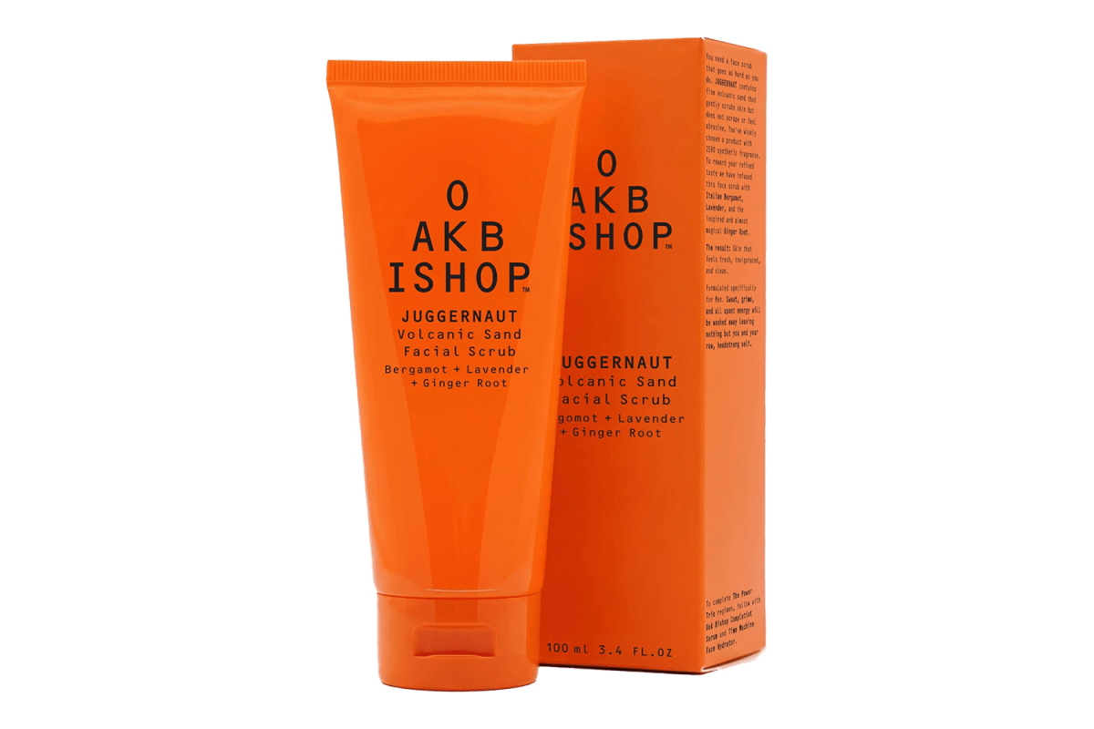 Oak Bishop Juggernaut Exfoliating Face Scrub