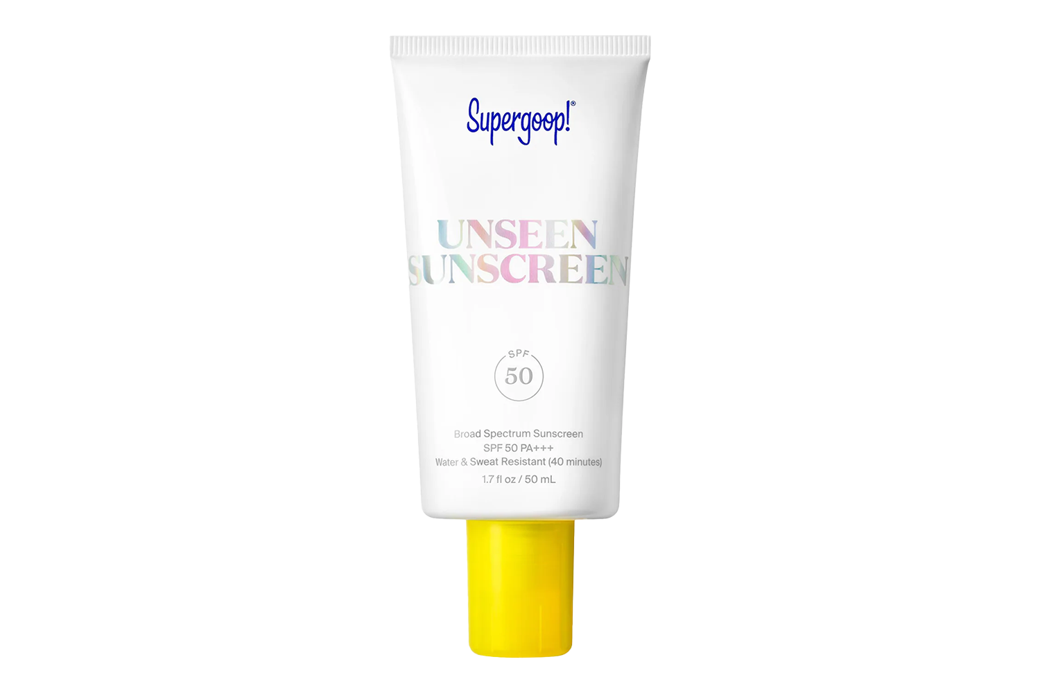 Supergoop! Unseen Sunscreen Invisible Broad Spectrum SPF 50