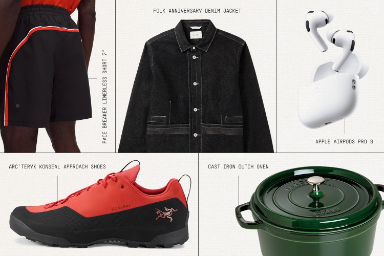 a collage of on-sale items in a grid.
