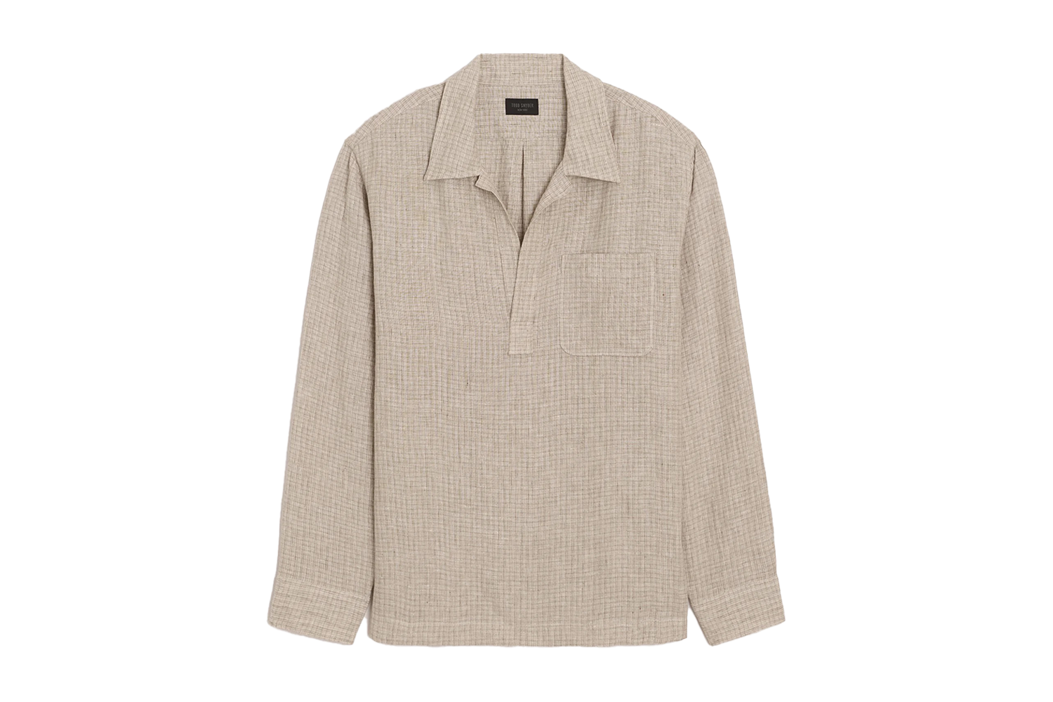 Todd Snyder Linen Popover Shirt