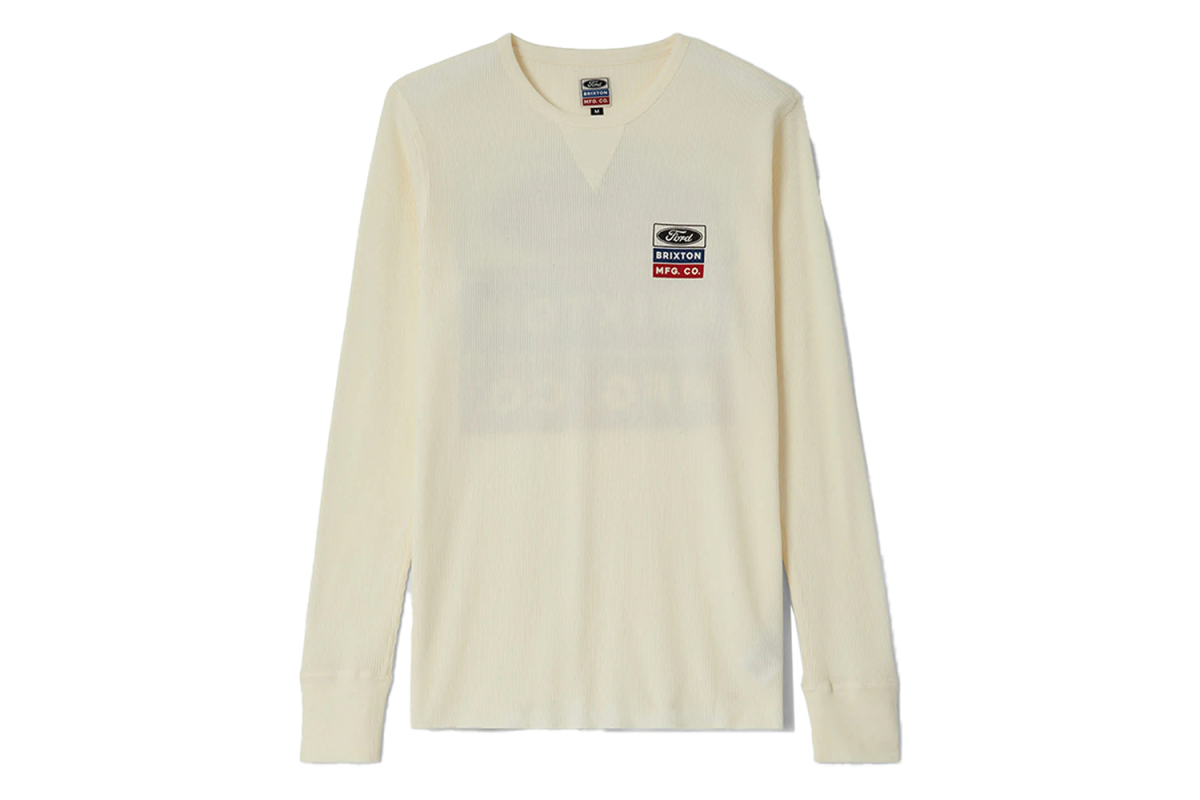 Brixton x Ford Service Dept Waffle T-Shirt