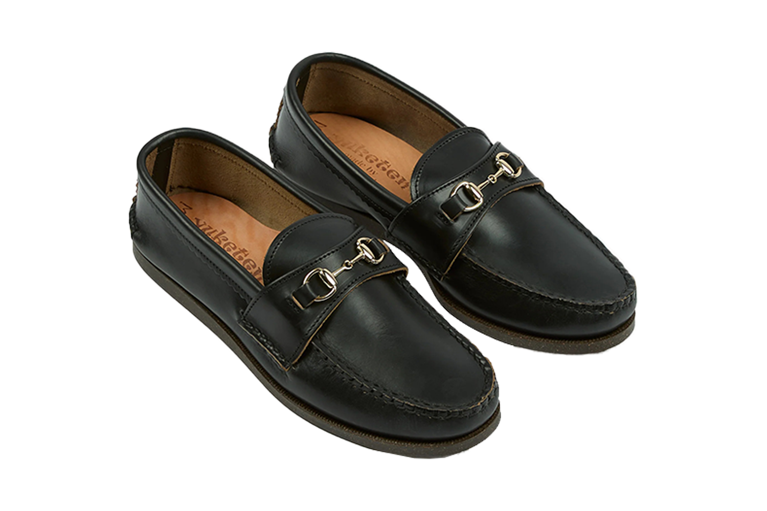 Yuketen Leather Camp Sole Bit Loafer