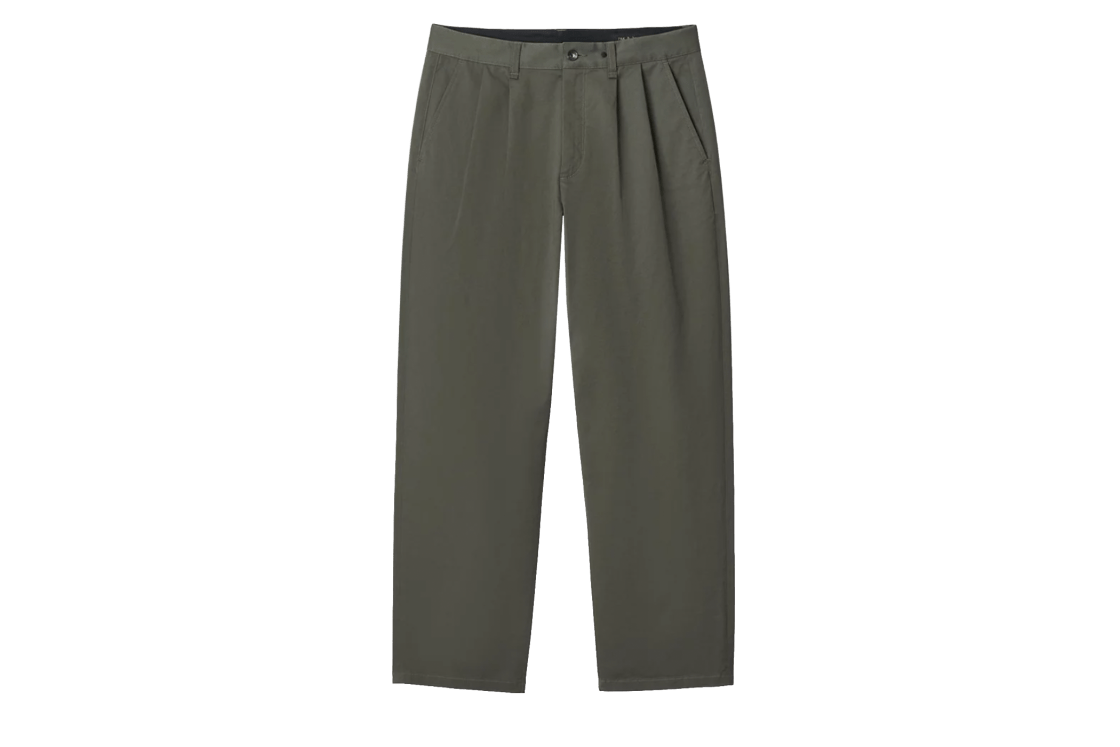Rag & Bone Baggy Twill Pleated Chino
