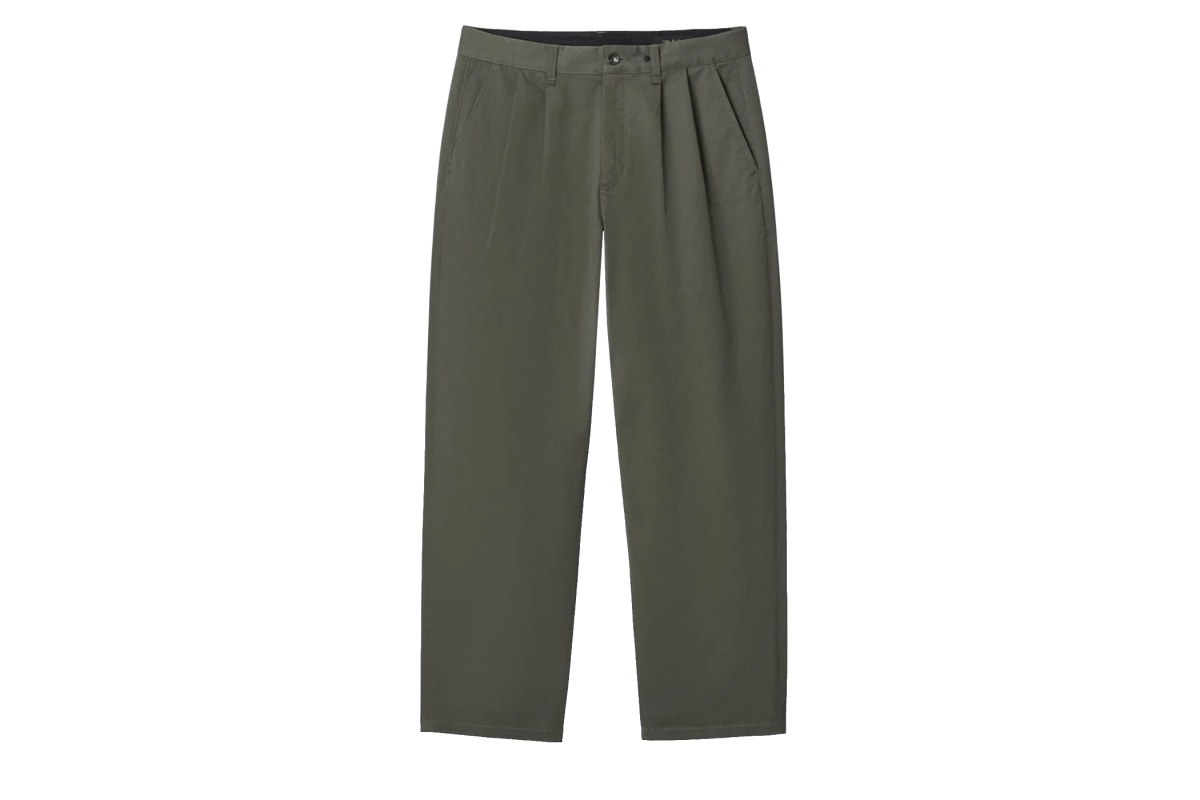 Rag & Bone Baggy Twill Pleated Chino