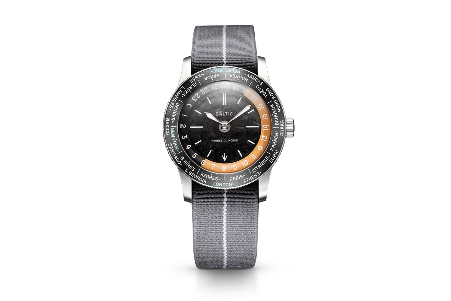 Baltic Heures du Monde “Horizon Line” Time + Tide Studio Edition