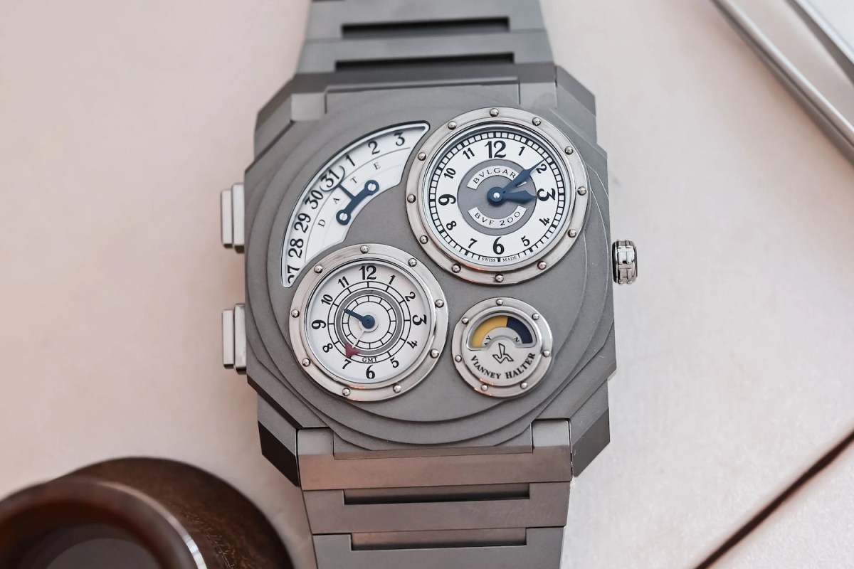 Bulgari Octo Finissimo Dual Time x Vianney Halter