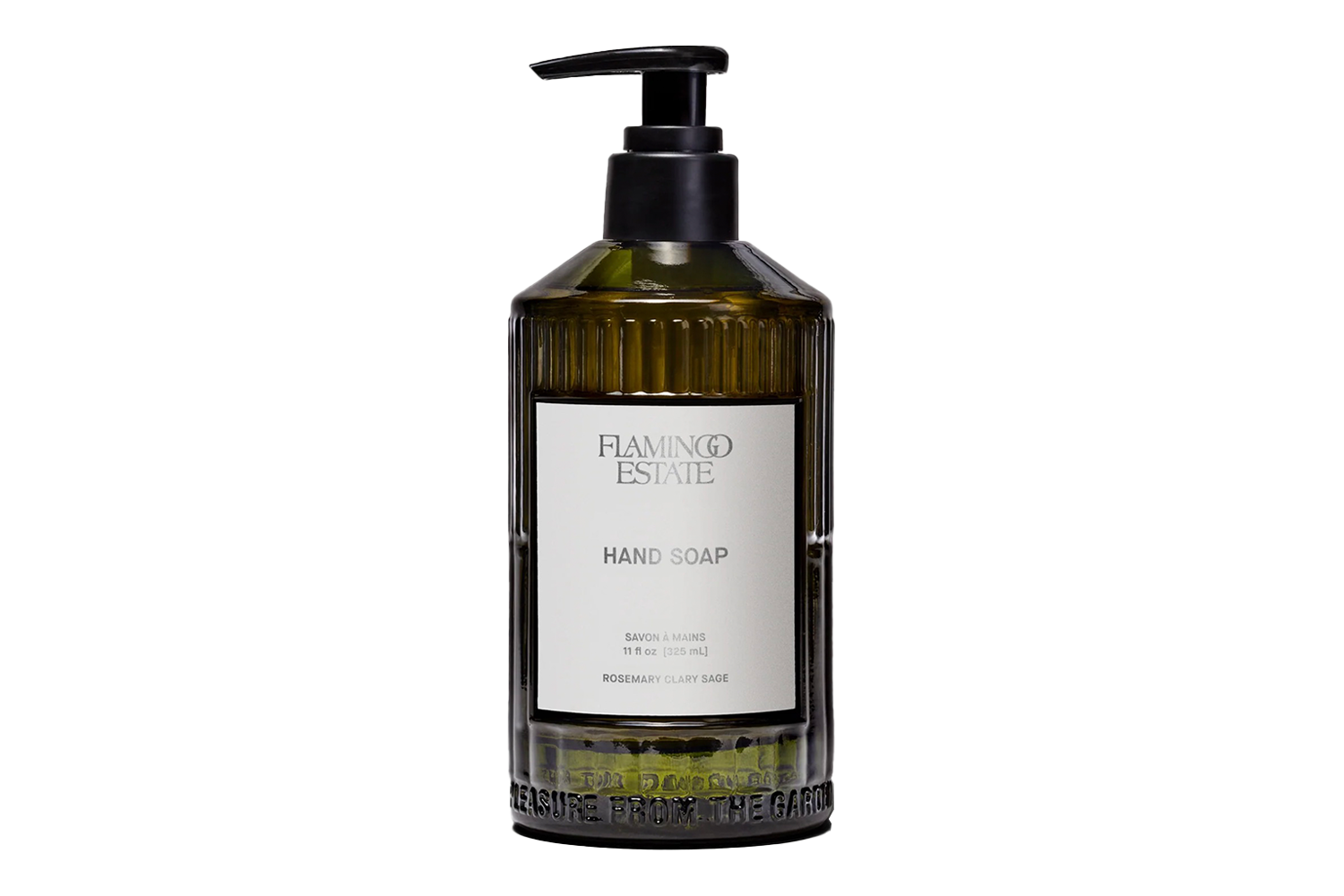 Flamingo Estate Rosemary Clary Sage Glass Hand Soap