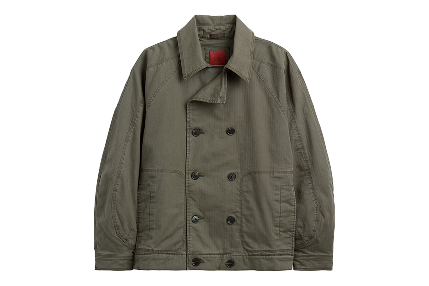 GapStudio Herringbone Peacoat