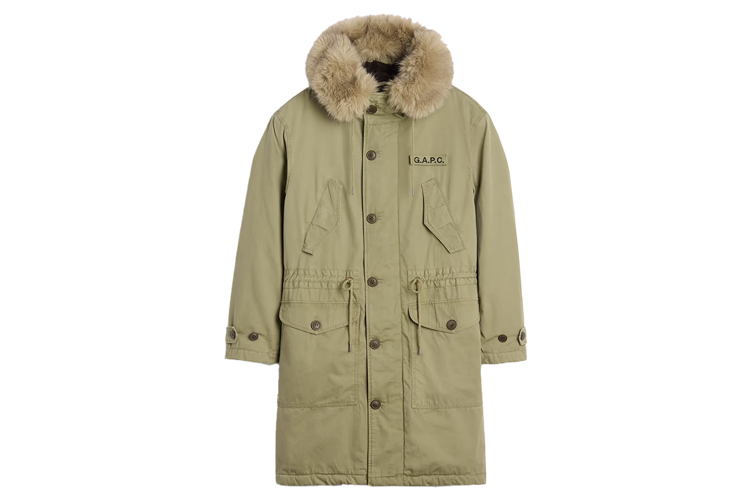 Gap x A.P.C. Oversized Sherpa-Lined Utility Parka
