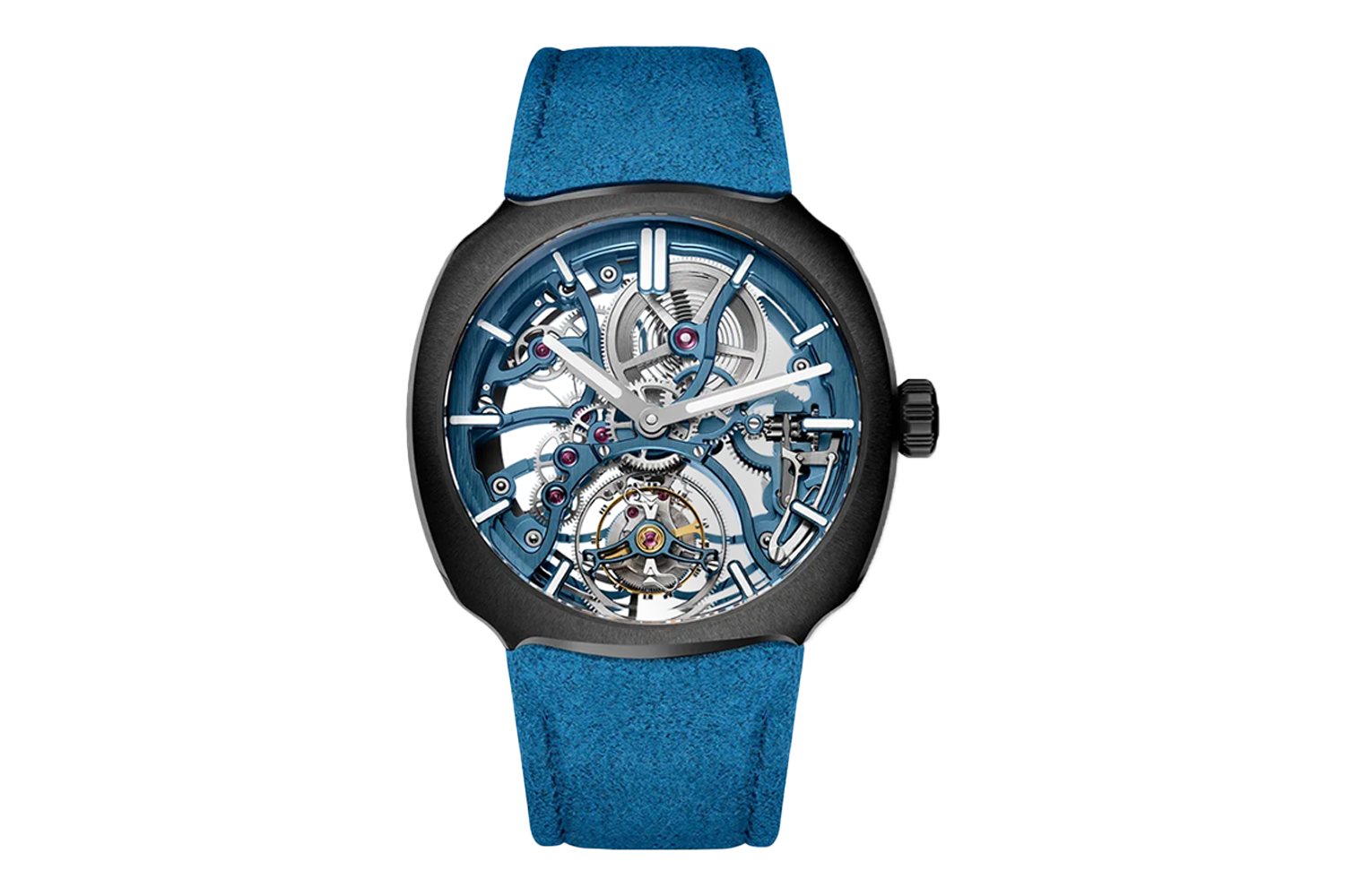 H. Moser & Cie. Streamliner Tourbillon Skeleton Ceramic Alpine Limited Edition