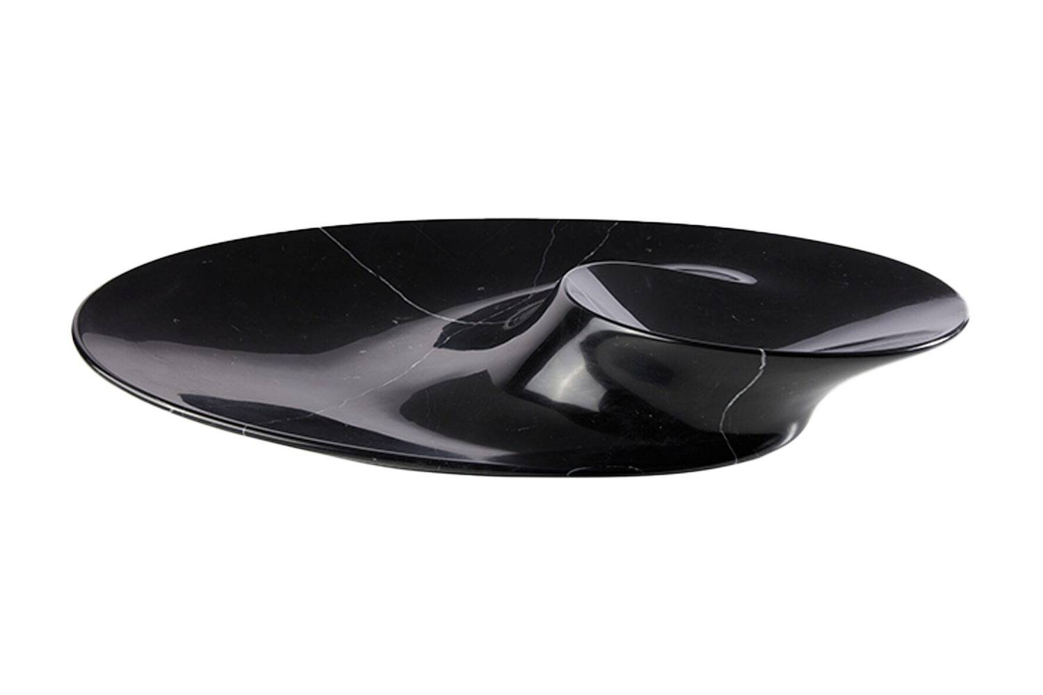 Zaha Hadid Design Swirl L48 Marble Bowl