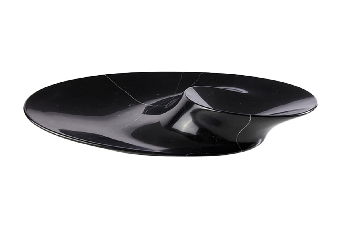 Zaha Hadid Design Swirl L48 Marble Bowl